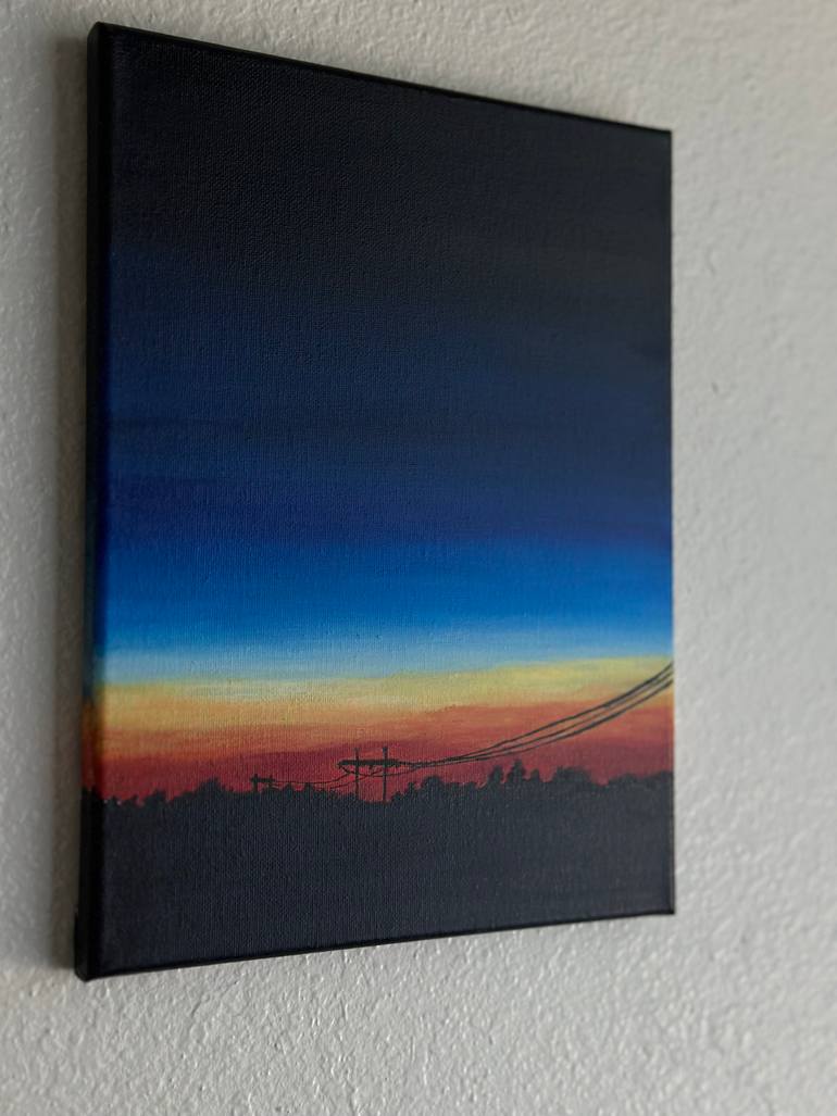 Original Realism Nature Painting by Valeriia Ziuzgina