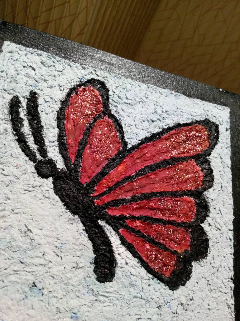 Original Art Deco Nature Mixed Media by Fatima Abbasi