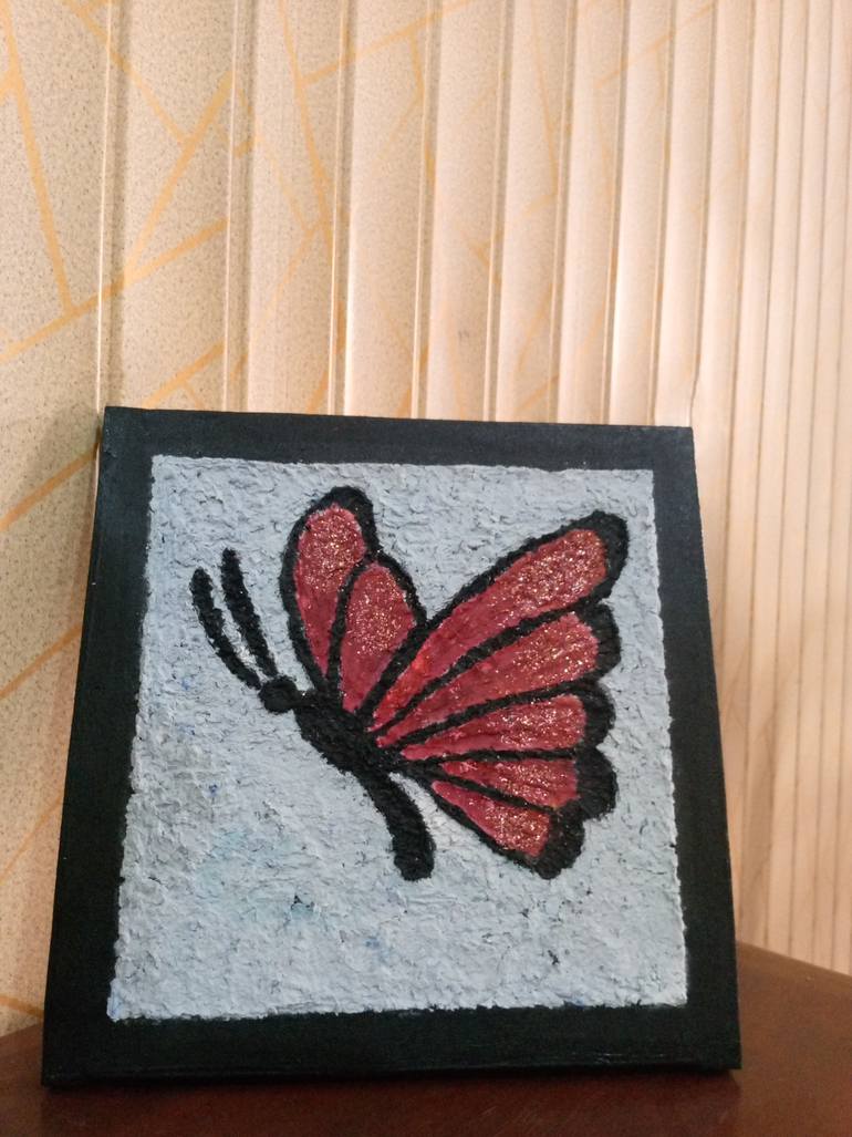 Original Art Deco Nature Mixed Media by Fatima Abbasi