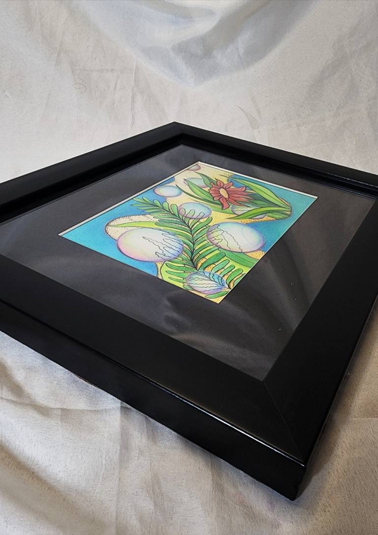 Original Conceptual Botanic Drawing by Alcubo Atelier