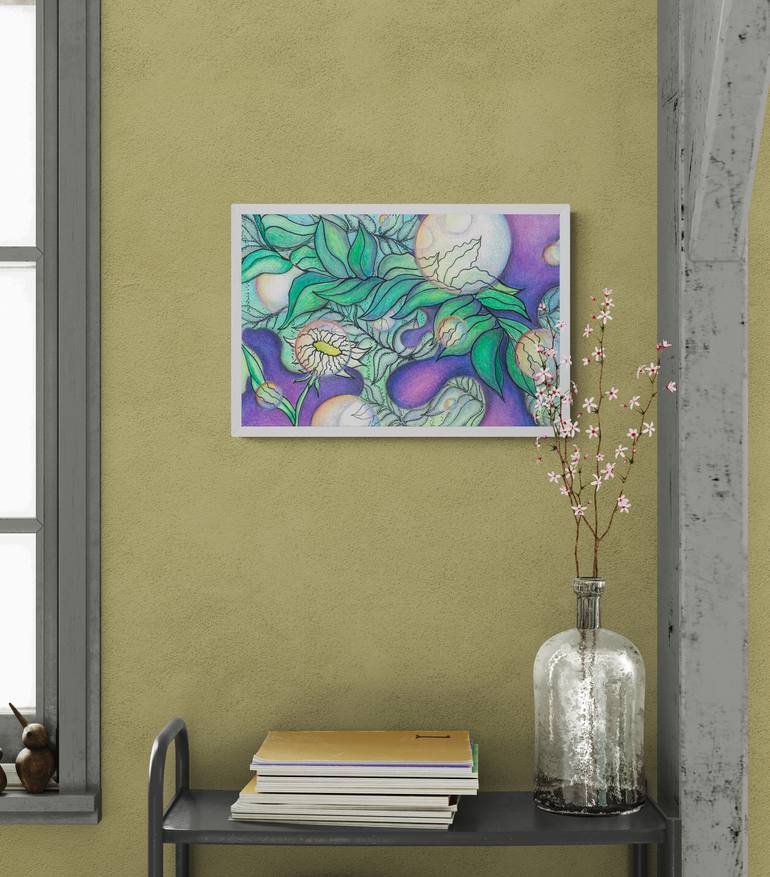 Original Conceptual Nature Drawing by Alcubo Atelier