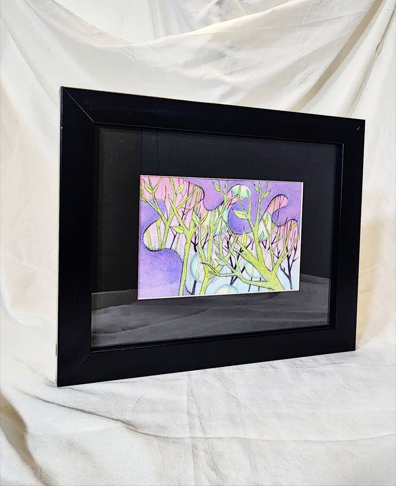 Original Conceptual Nature Drawing by Alcubo Atelier