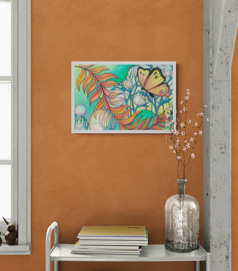 Original Conceptual Nature Drawing by Alcubo Atelier