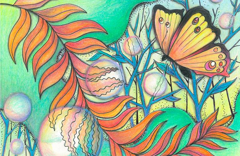 Original Conceptual Nature Drawing by Alcubo Atelier
