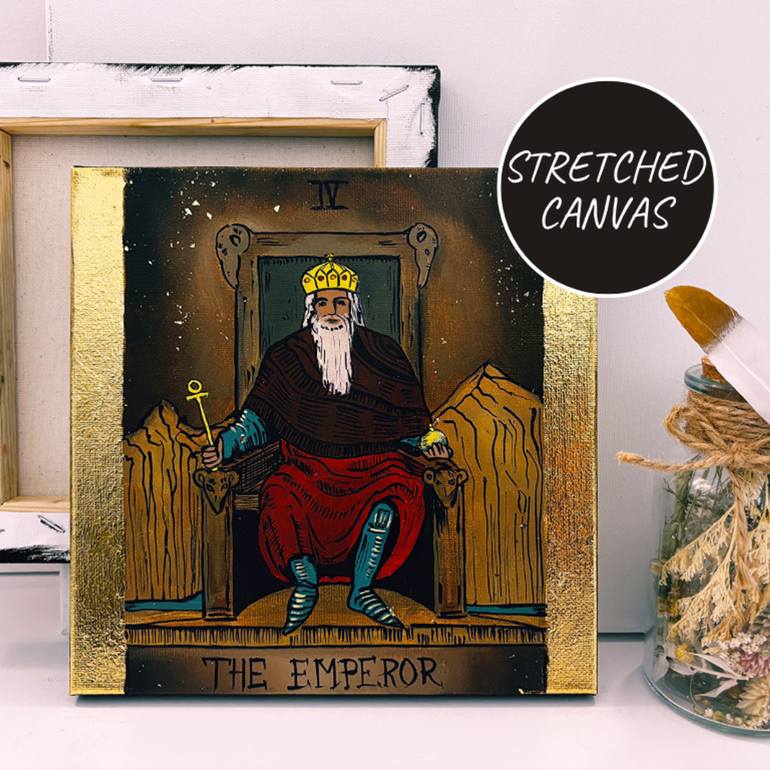 Original Symbolism Religion Painting by Tetiana Tolkachova