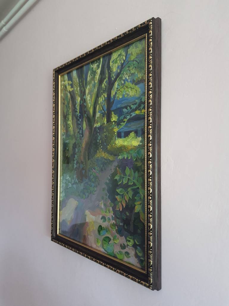 Original Impressionism Nature Painting by Anastasiia Asp
