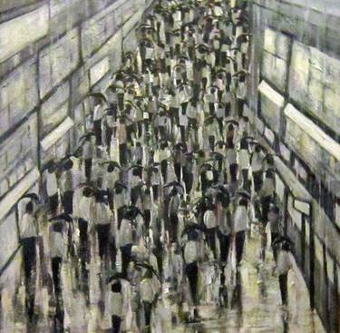 Original Expressionism People Paintings by michael munday