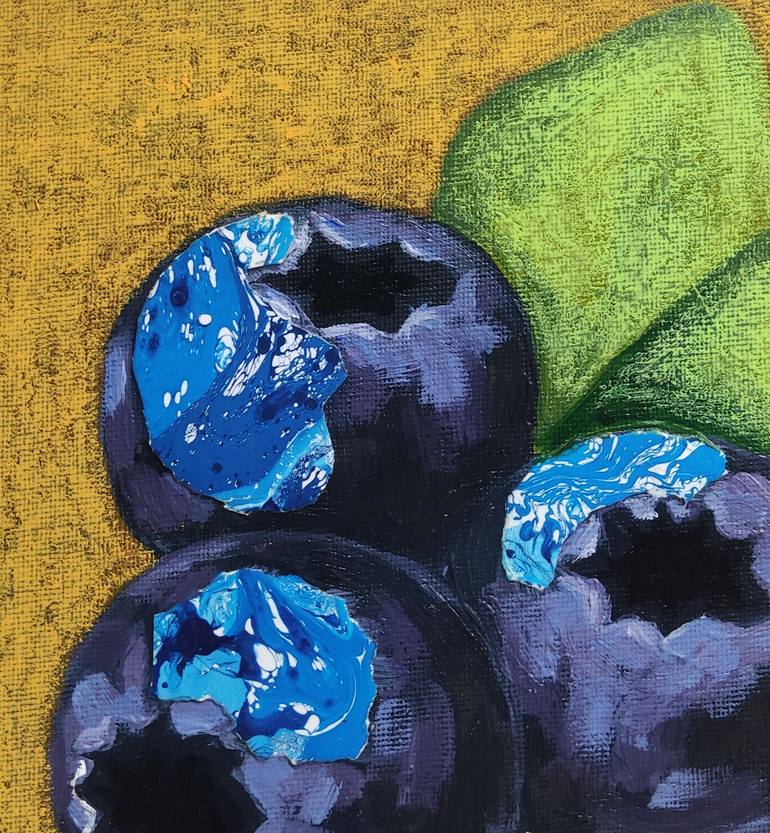 Original Impressionism Botanic Mixed Media by Olga G O'Rourke