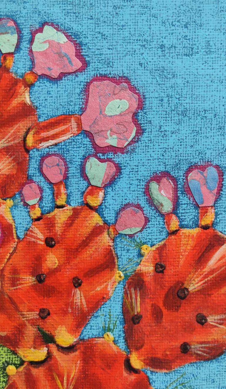 Original Contemporary Botanic Mixed Media by Olga G O'Rourke