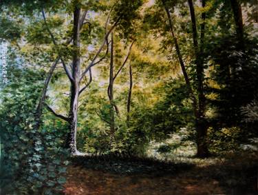 "Glade" 2012 © by Julian S. Bielicki 90x120cm oil on canvas thumb