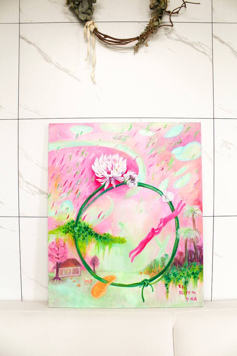 Original Classicism Love Painting by Yona Oh
