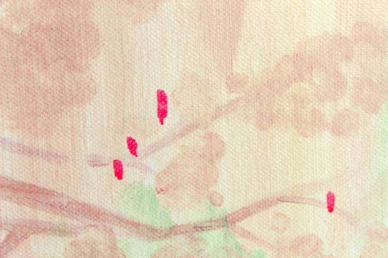 Original Color Field Painting Love Painting by Yona Oh