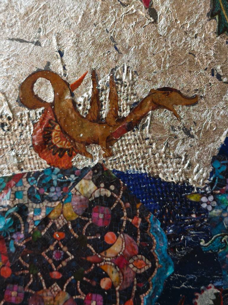 Original Art Deco Horse Painting by Marie Korovina