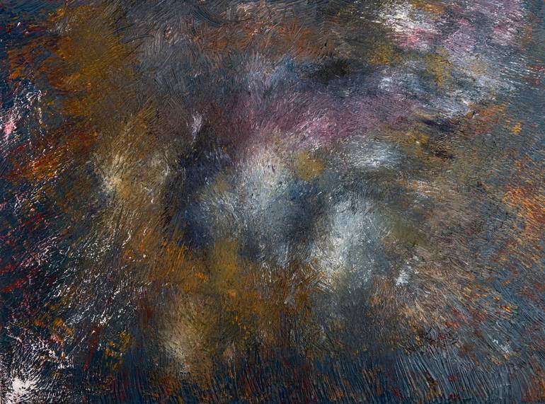 Original Water Painting by Yasmin Ali | Abstract Expressionism Art on Canvas | The Lake