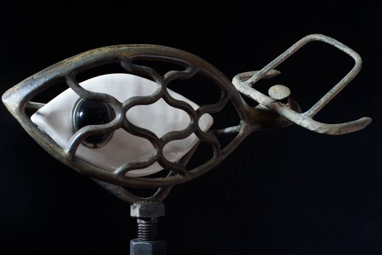 Original Surrealism Animal Sculpture by Carmela Blanco