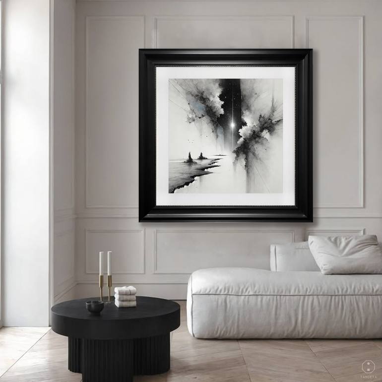 Original Abstract Expressionism Abstract Digital by Ziqi Yu