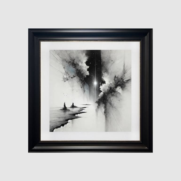 Original Abstract Expressionism Abstract Digital by Ziqi Yu