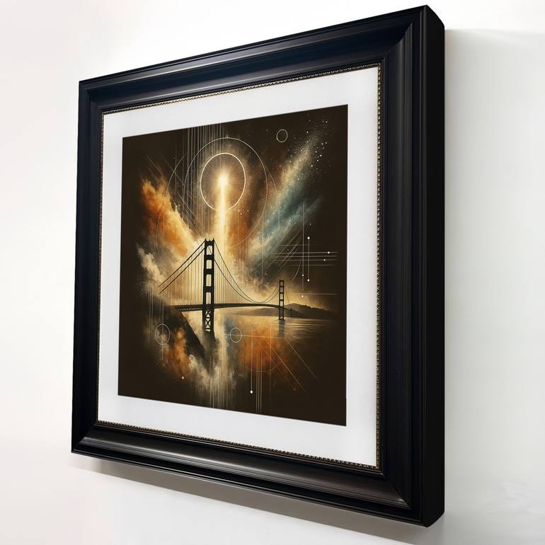 Original Abstract Expressionism Architecture Digital by Ziqi Yu
