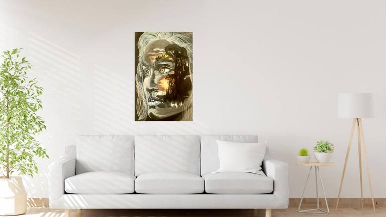 Original Contemporary Abstract Painting by Eva Perez Palomino