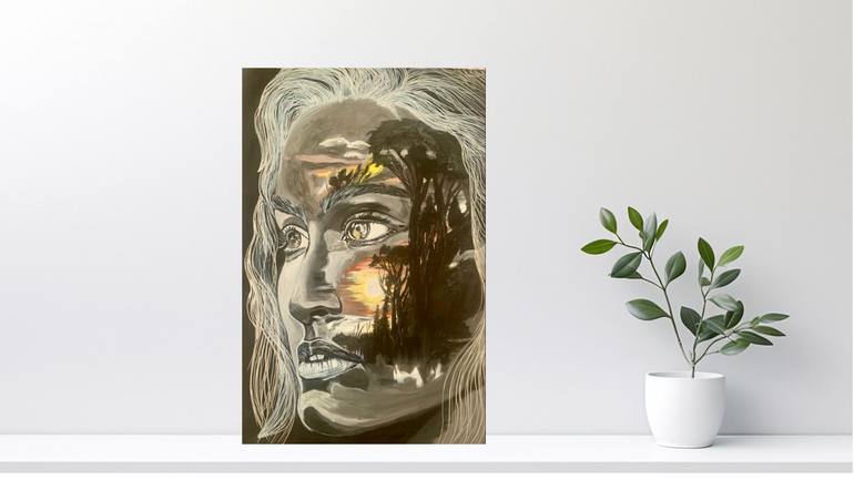 Original Contemporary Abstract Painting by Eva Perez Palomino