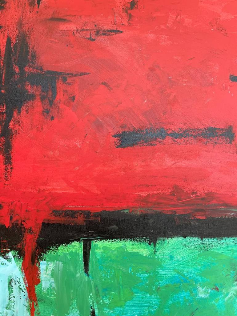 Original Abstract Painting by Liliana Georgeta Barna