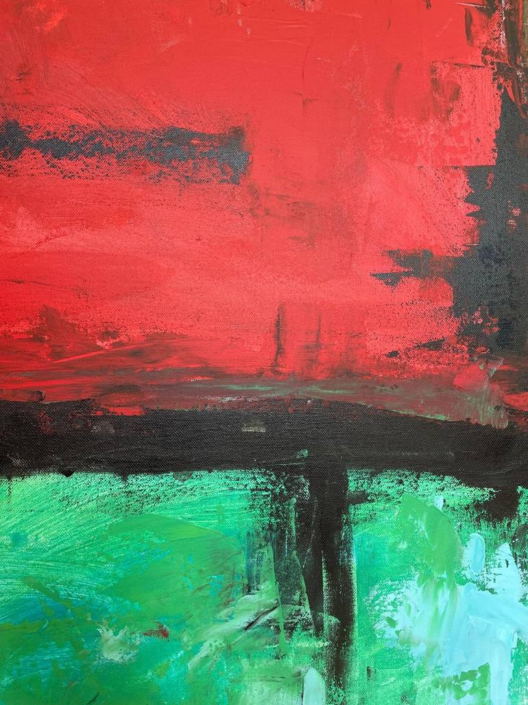 Original Abstract Painting by Liliana Georgeta Barna