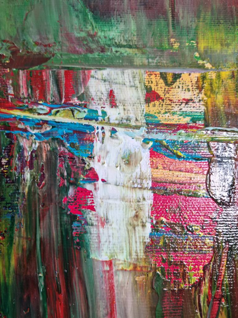 Original Abstract Painting by Liliana Georgeta Barna