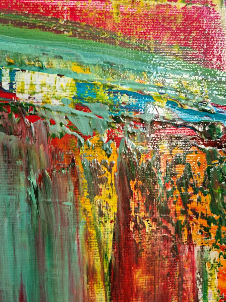 Original Abstract Painting by Liliana Georgeta Barna