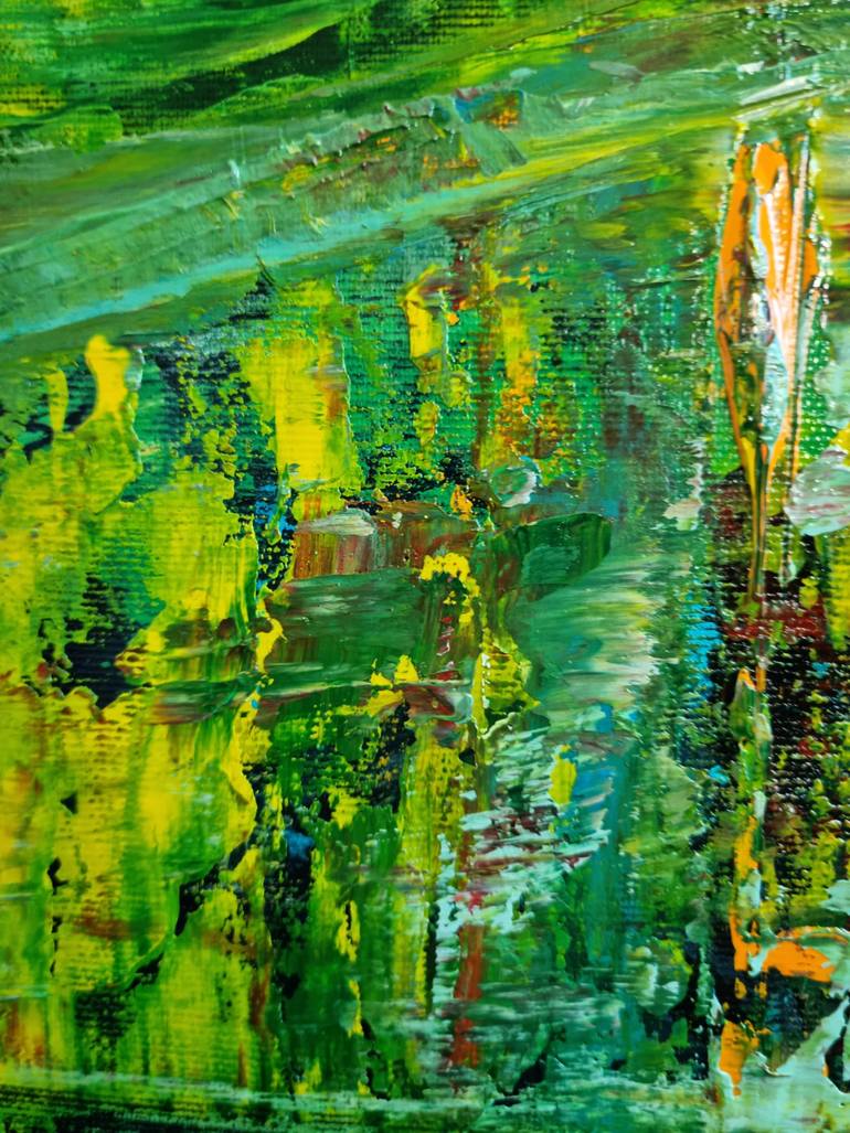Original Abstract Painting by Liliana Georgeta Barna