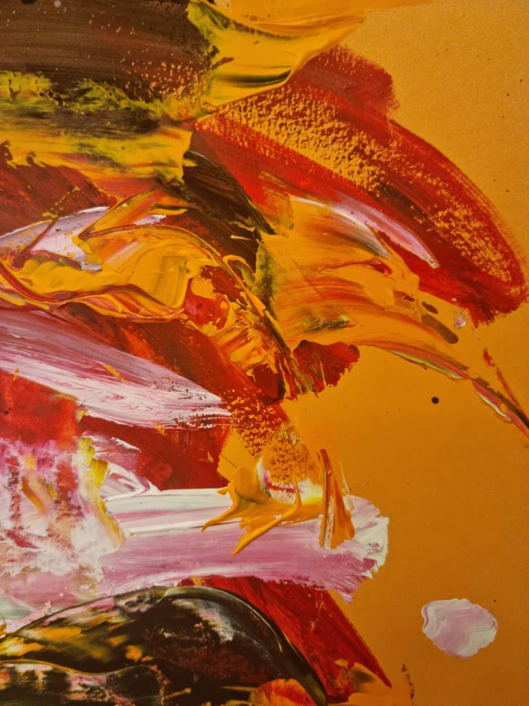 Original Abstract Painting by Liliana Georgeta Barna