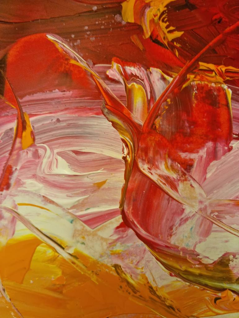 Original Abstract Painting by Liliana Georgeta Barna