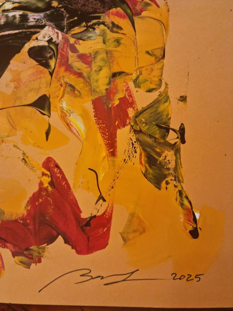 Original Abstract Painting by Liliana Georgeta Barna