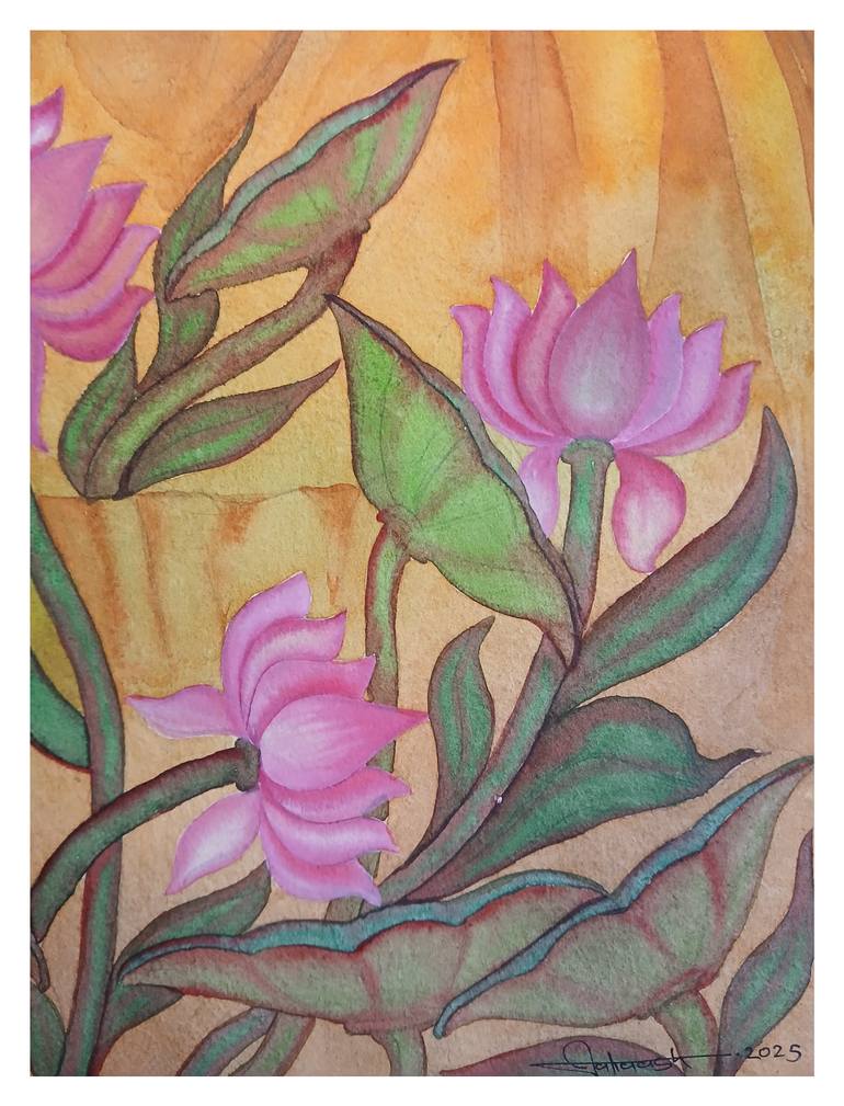 Original Expressionism Abstract Painting by Aakaash Prajapatii