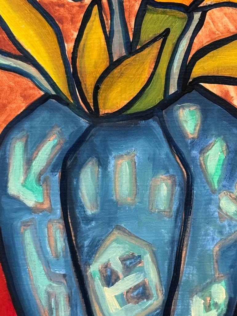 Original Expressionism Still Life Painting by Elisa Boughner