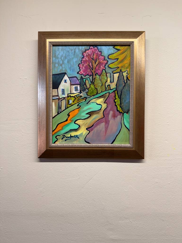 Original Expressionism Landscape Painting by Elisa Boughner