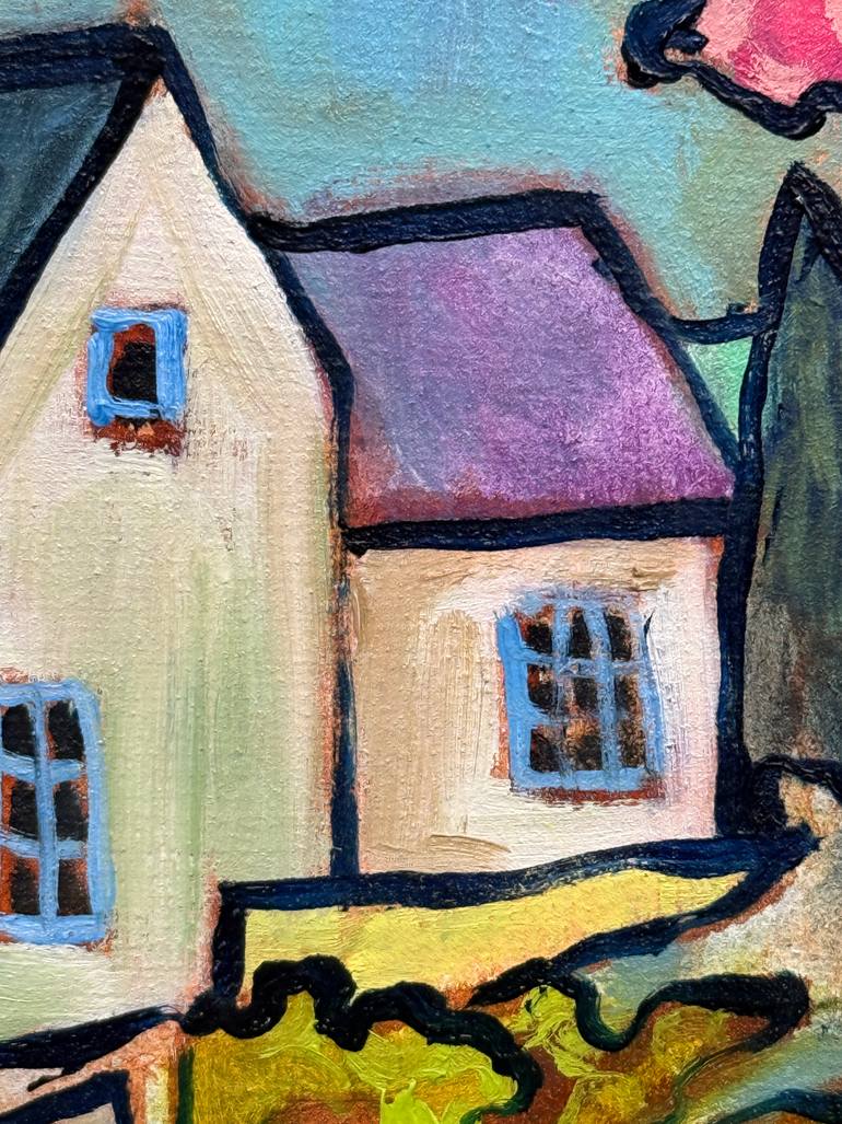 Original Expressionism Landscape Painting by Elisa Boughner
