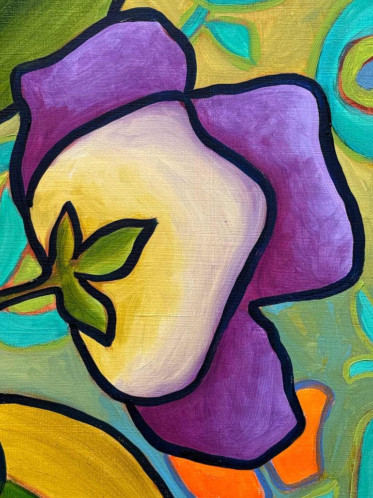 Original Art Nouveau Still Life Painting by Elisa Boughner