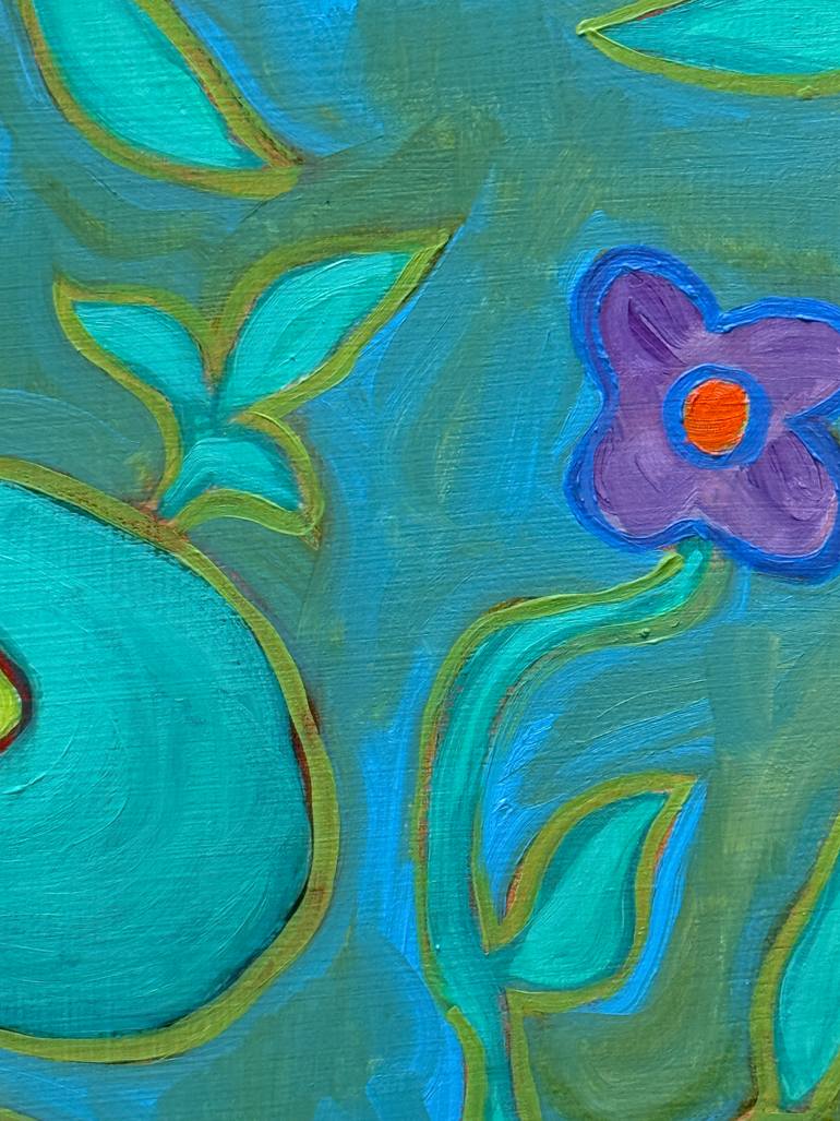 Original Art Nouveau Still Life Painting by Elisa Boughner