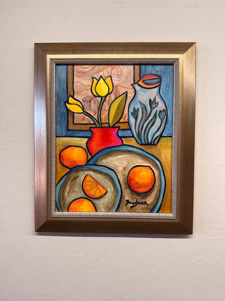 Original Impressionism Still Life Painting by Elisa Boughner