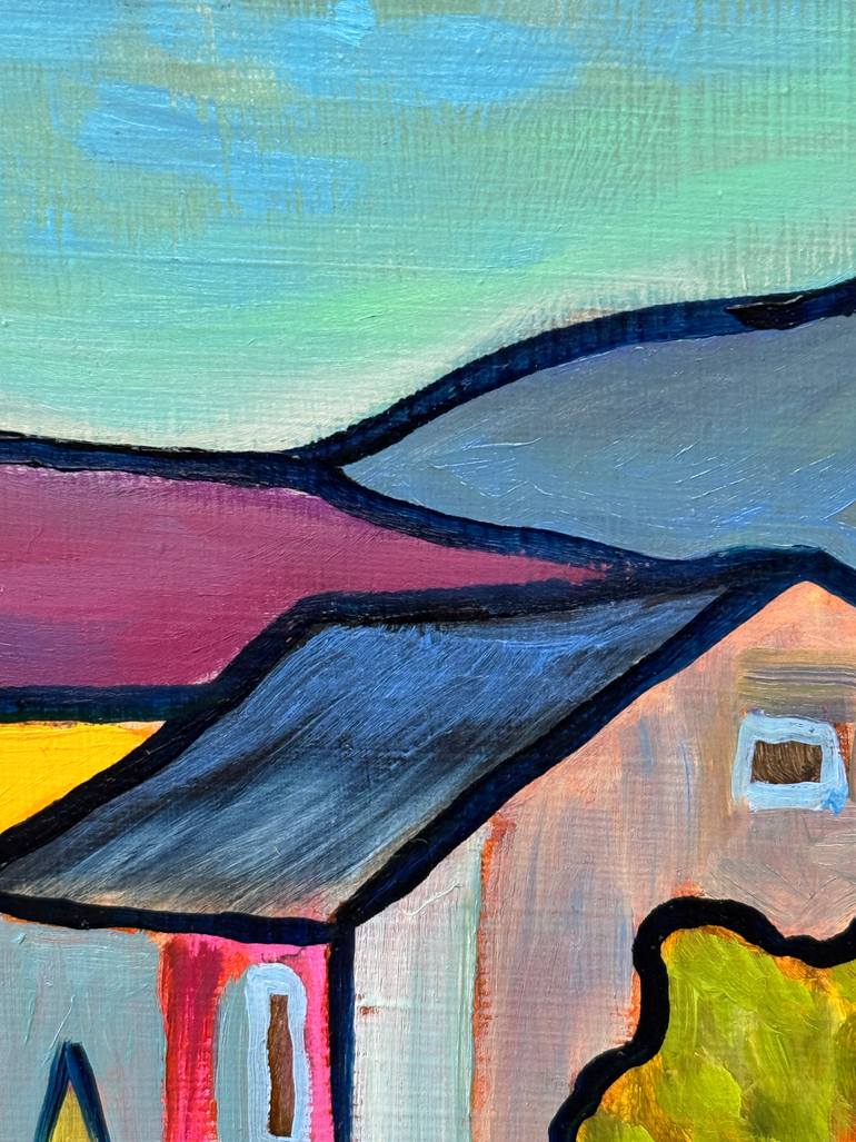 Original Expressionism Landscape Painting by Elisa Boughner