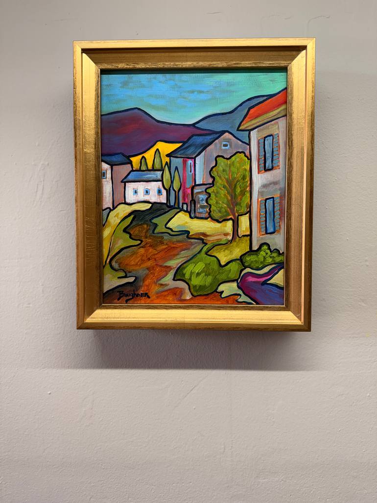 Original Expressionism Landscape Painting by Elisa Boughner
