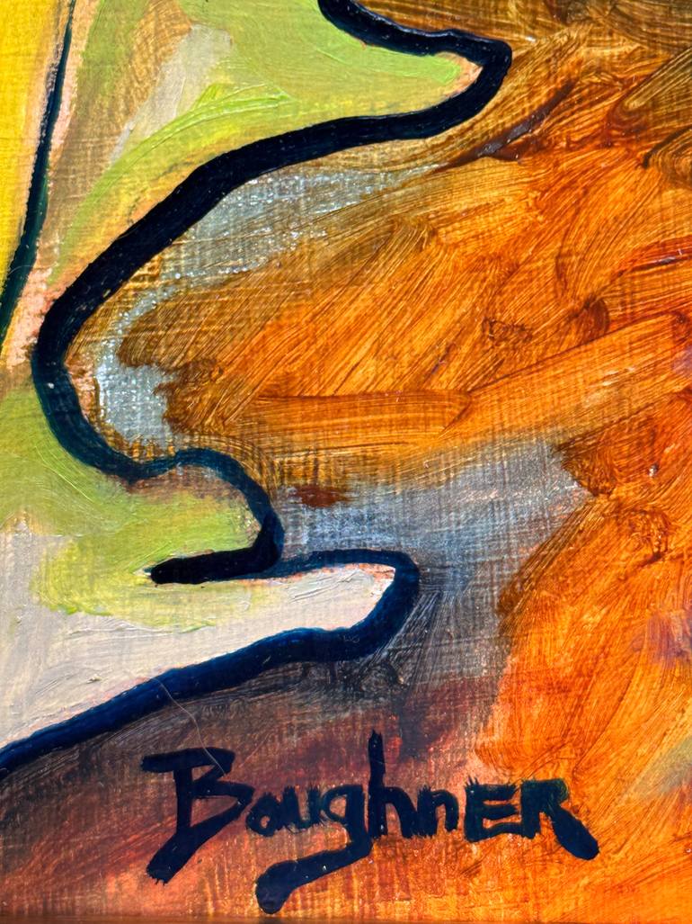Original Expressionism Landscape Painting by Elisa Boughner