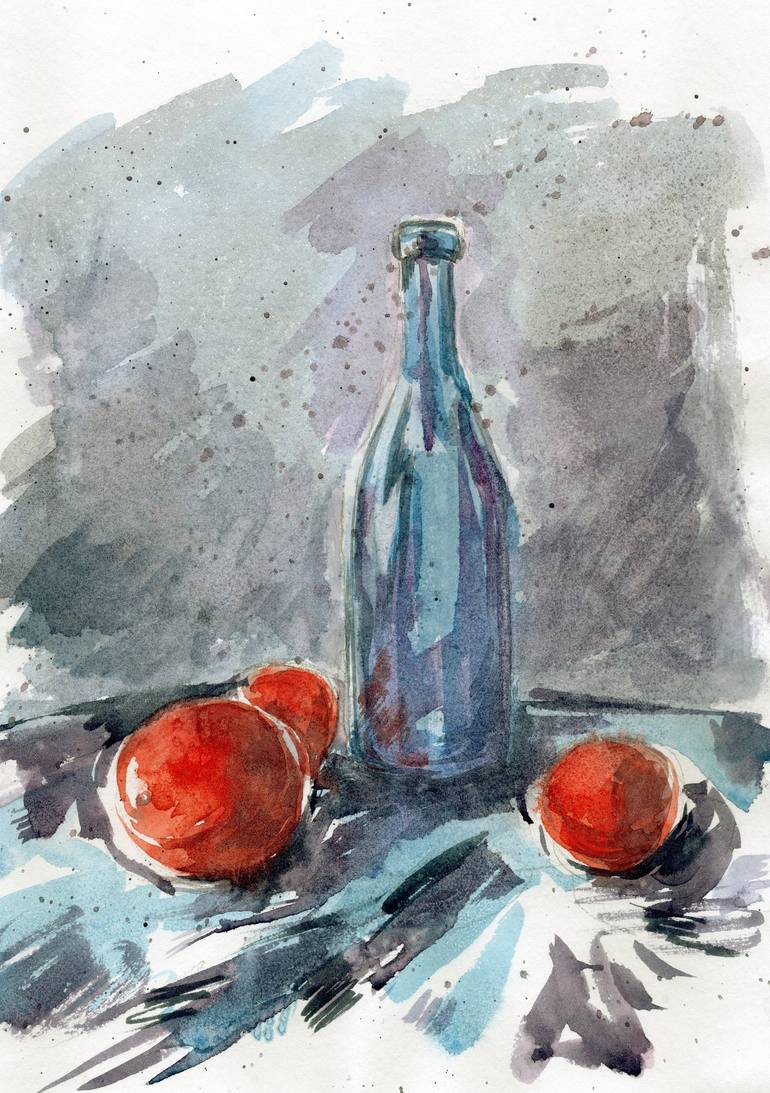 Print of Contemporary Still Life Paintings by Julia Barishauskene