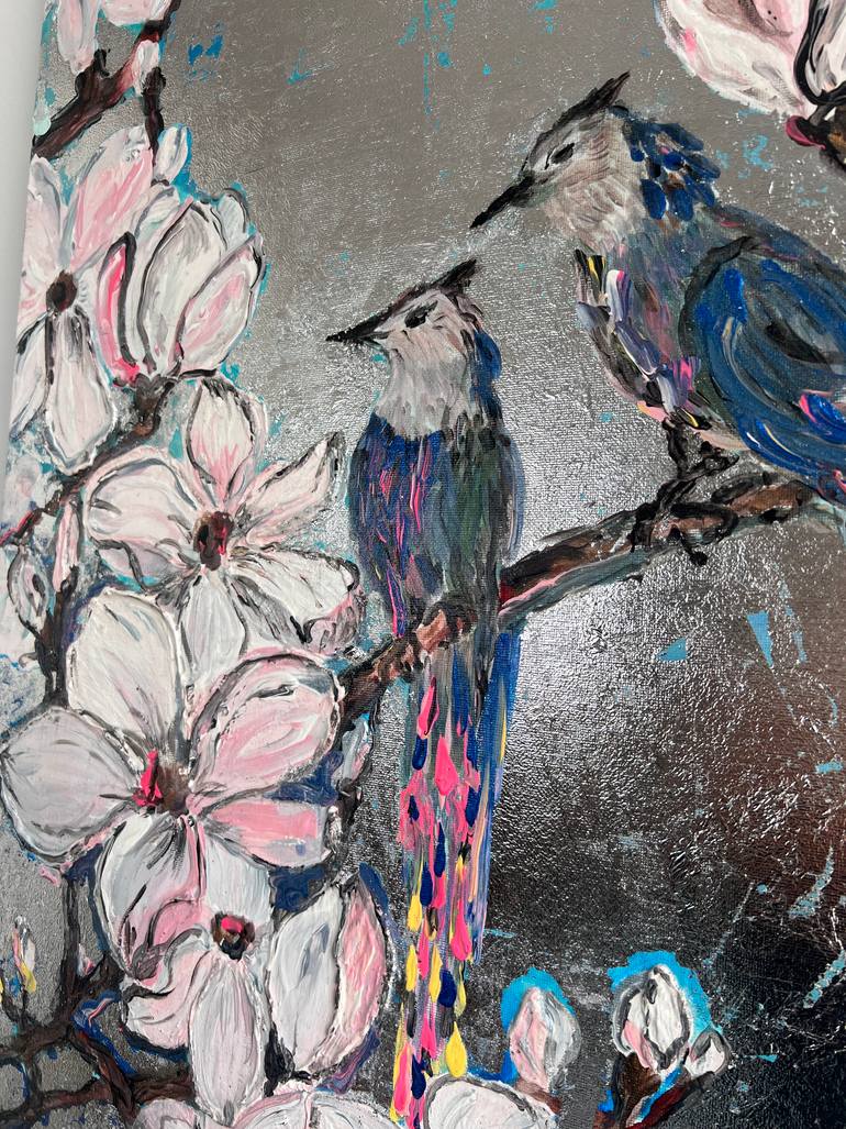 Original Abstract Animal Painting by Maria Pavlenko