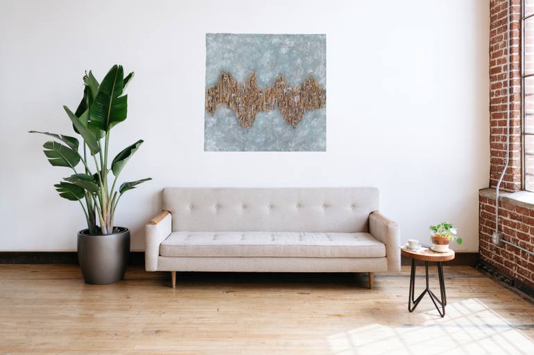 Original Abstract Expressionism Abstract Painting by Asia Sohail