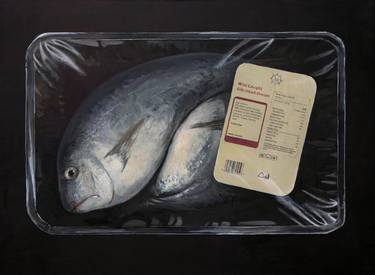 Print of Conceptual Fish Paintings by Nina Pancheva-Kirkova