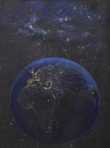 Print of Fine Art Outer Space Paintings by Nina Pancheva-Kirkova