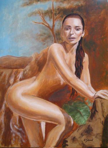 Print of Nude Paintings by Renato Shamá