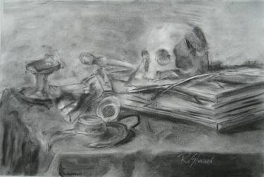 Print of Realism Still Life Drawings by Renato Shamá