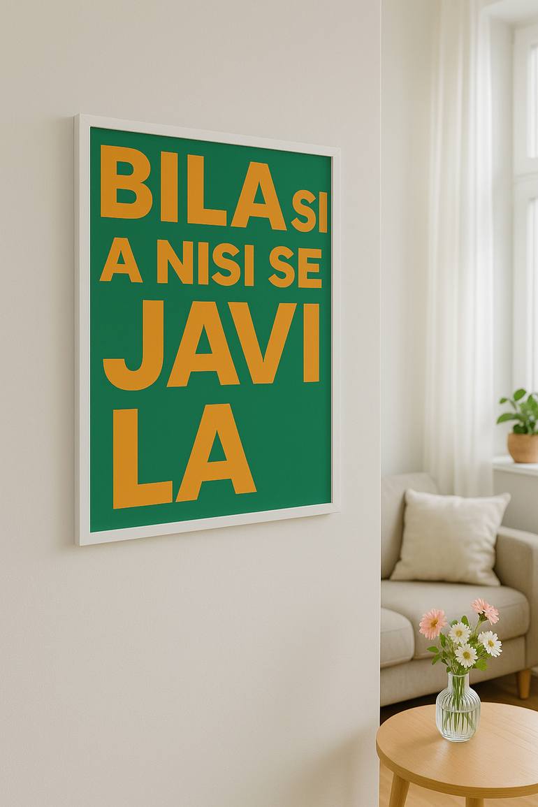 Original Pop Art Home Digital by Sasa Tatic
